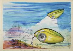 Water Color Mini Subs (Small)